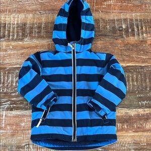 Hanna Andersson Boys Blue and Black Jacket